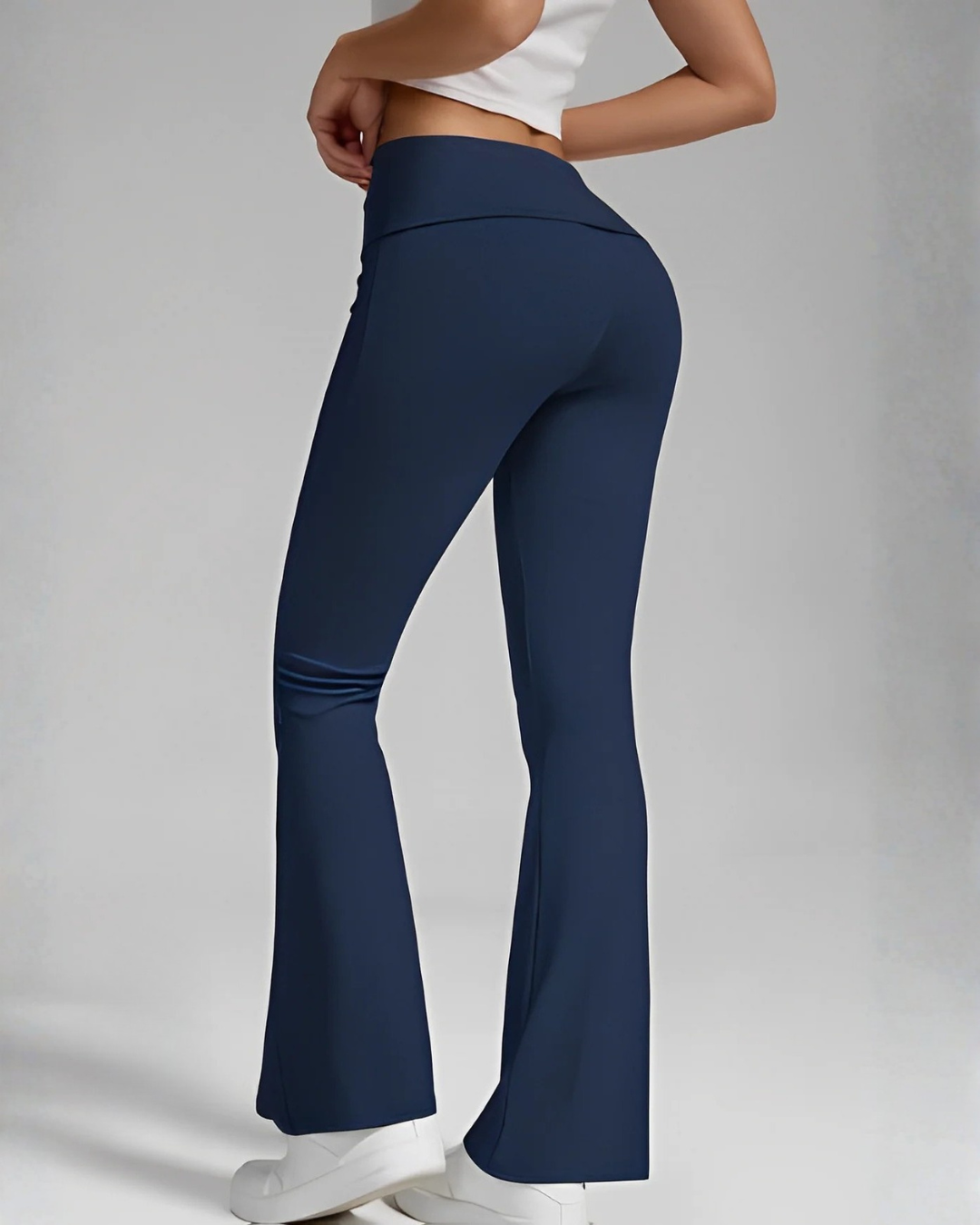 Foldover Flare Leggings