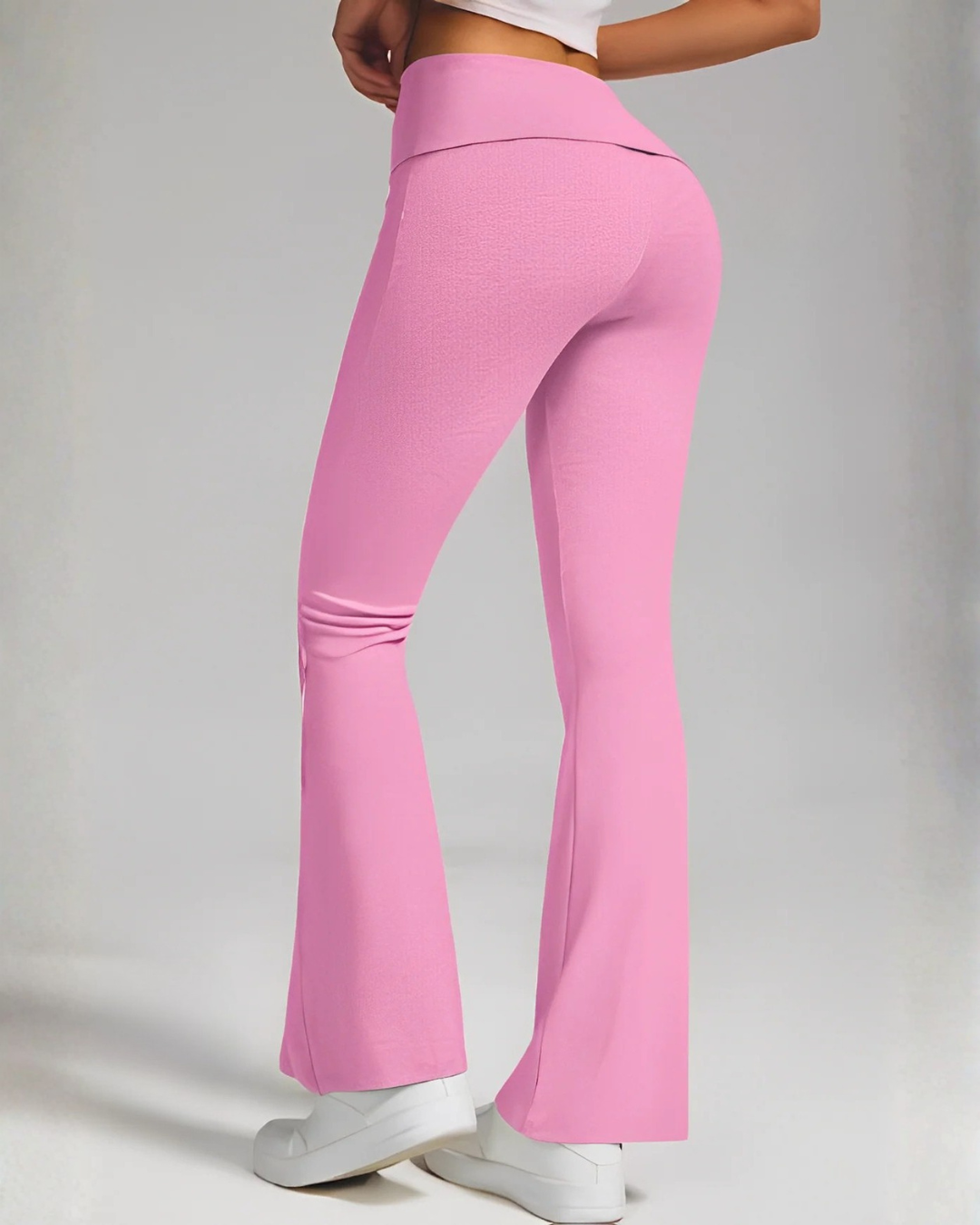 Foldover Flare Leggings