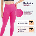 3D Sculpt Pink Leggings