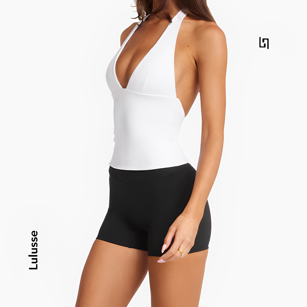 LuxeIcon Lyra Halter Tank Top
