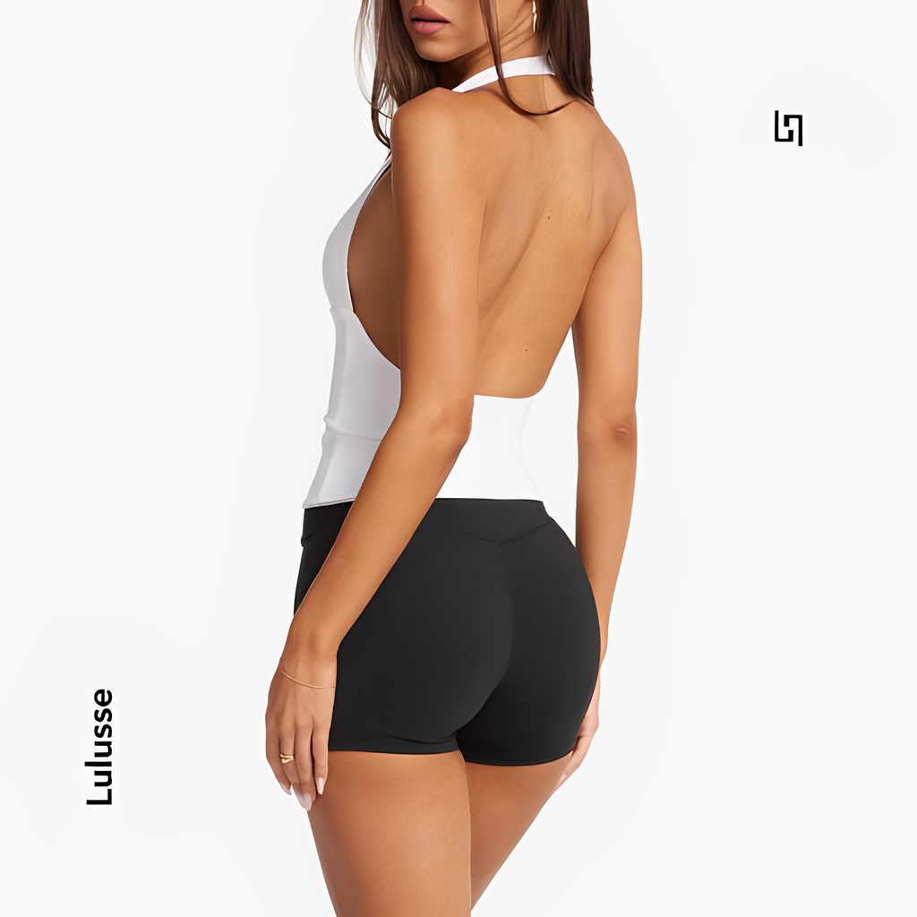 LuxeIcon Lyra Halter Tank Top