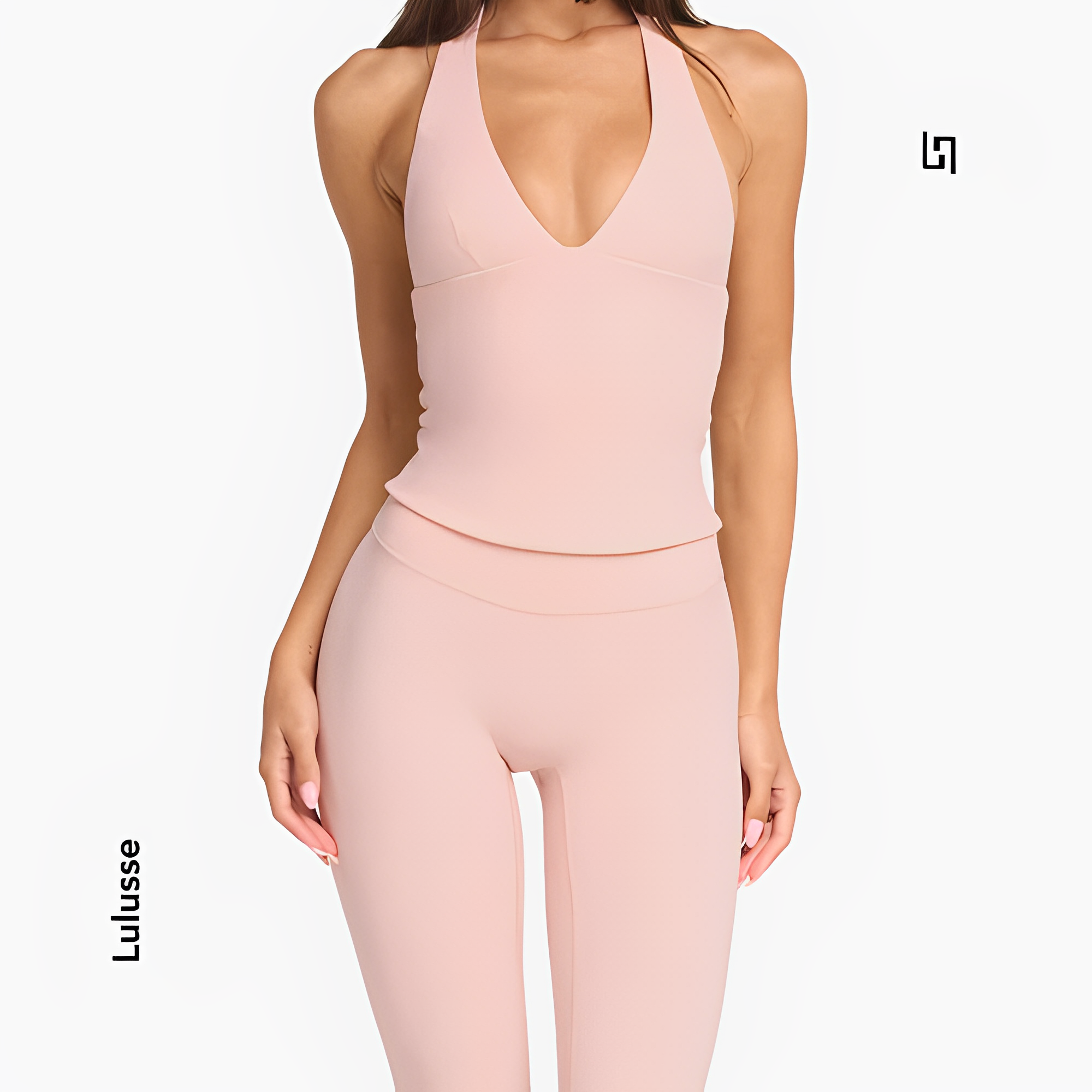 LuxeIcon Lyra Halter Tank Top