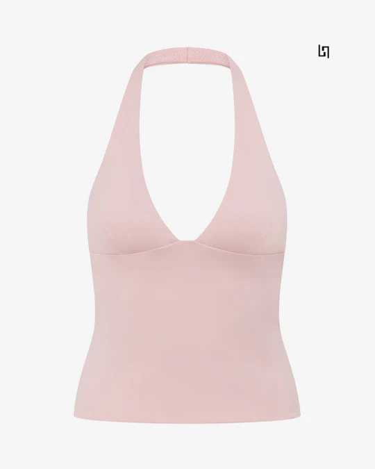 LuxeIcon Lyra Halter Tank Top