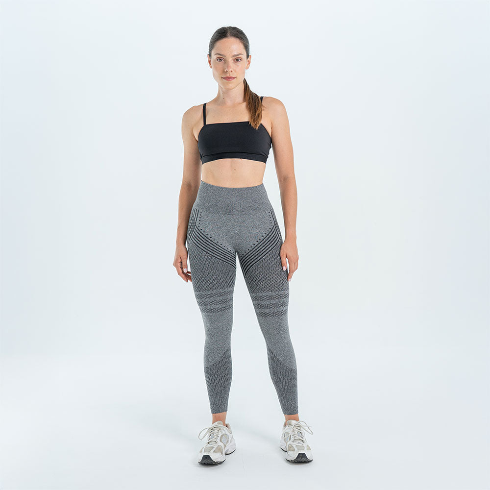 3D Sculpt Grey Leggings
