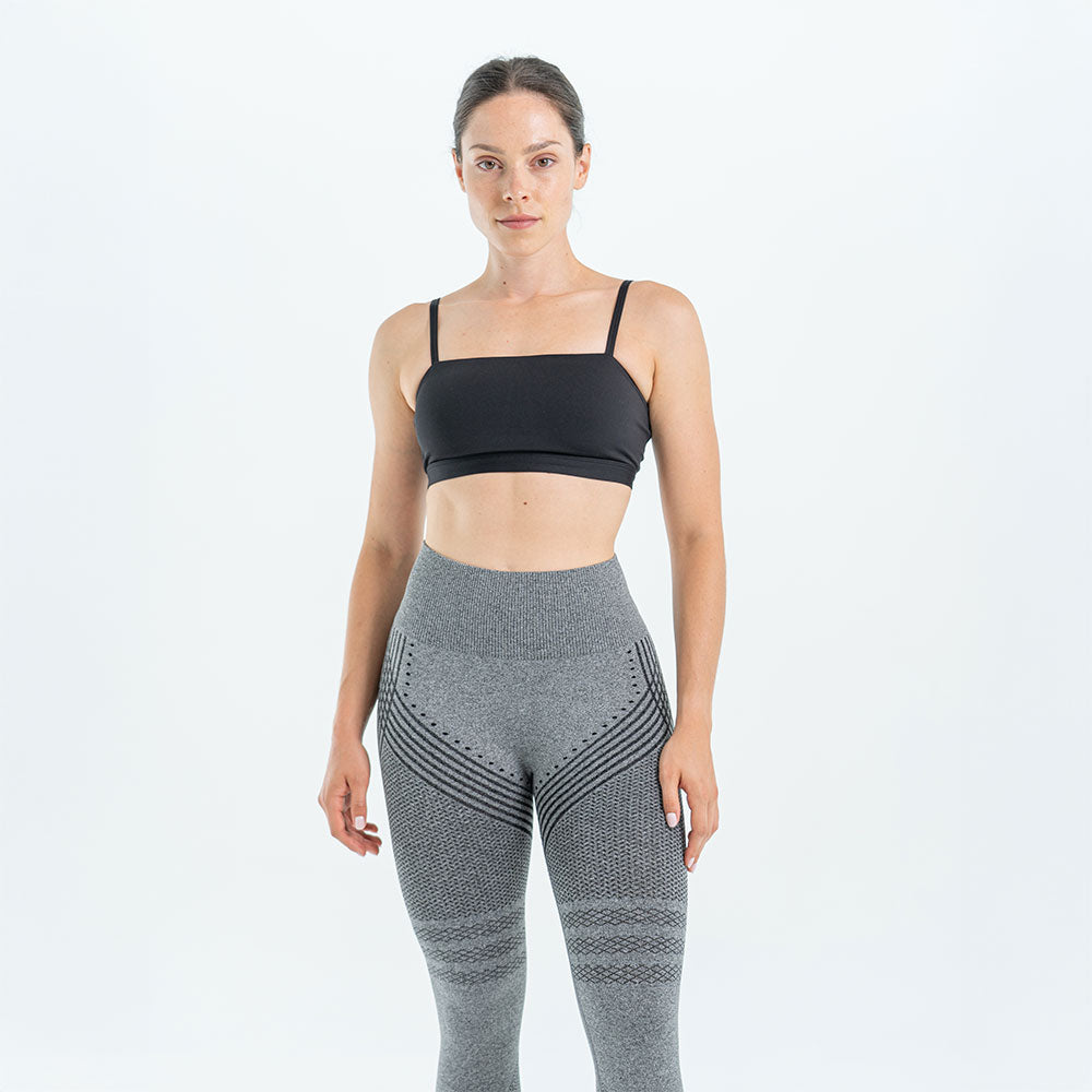 3D Sculpt Grey Leggings