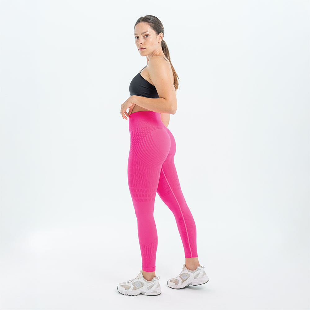 3D Sculpt Pink Leggings
